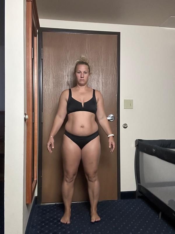 Sammi Sanders before coaching with Emma